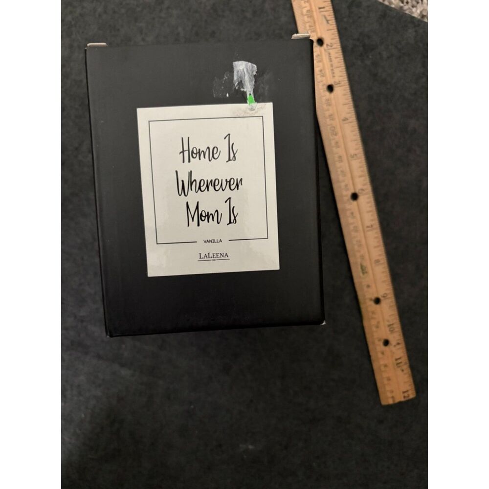 LaLeena candle "Home is Wherever Mom Is". NEW in box